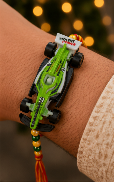 F1 Car Rakhi – Premium Racing Collection