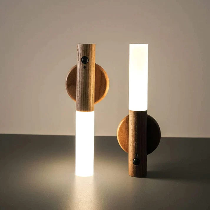 Wooden Style Sensor Light