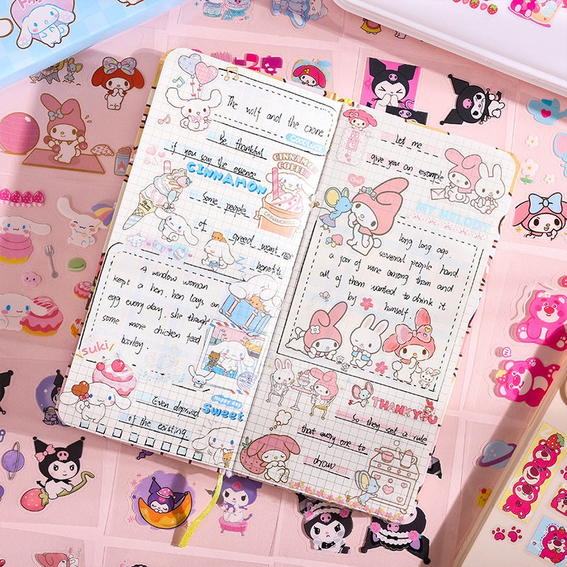 Sanrio Decorative Sticker Set ( 100 sheets )