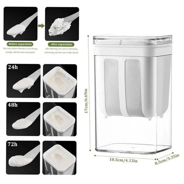 Multifunctional Yogurt Filter with Fine Mesh Strainer