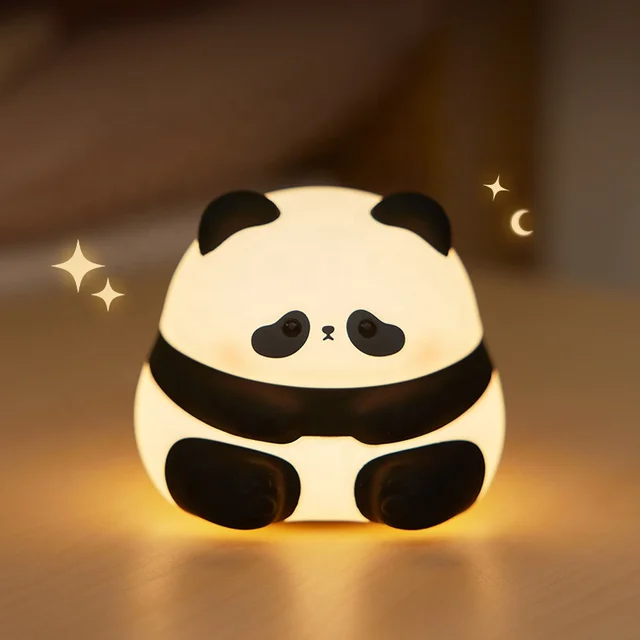 Cute Panda Silicon Lamp ( 1pc )