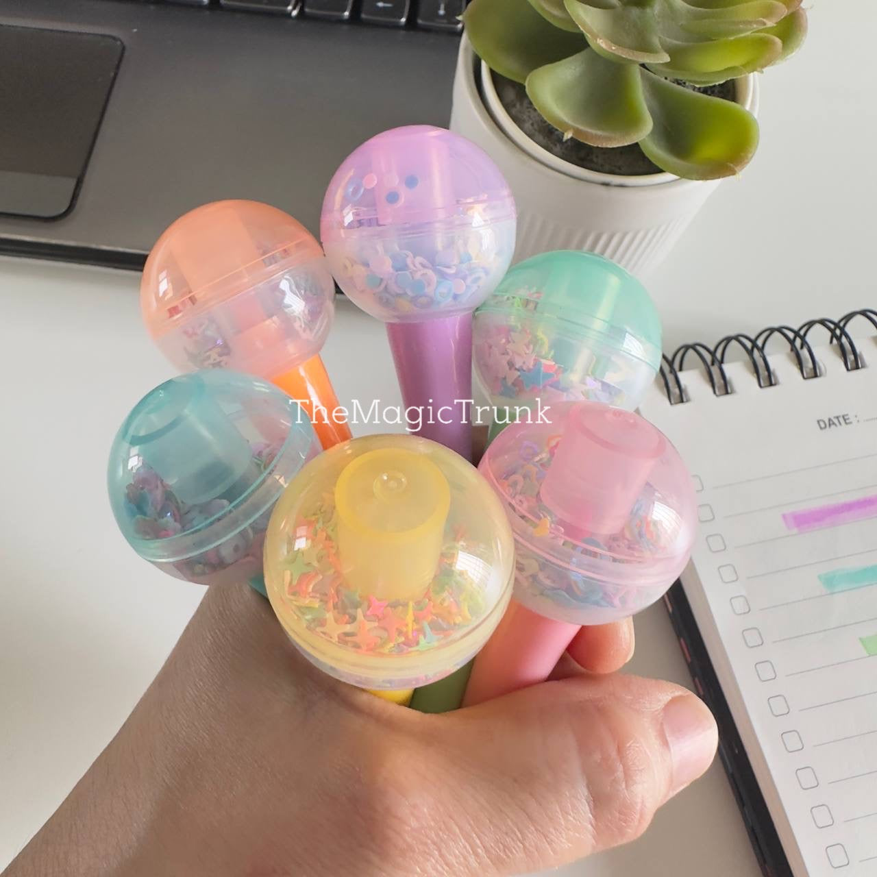 Lollipop Confetti Highlighter Set ( 6 pcs )