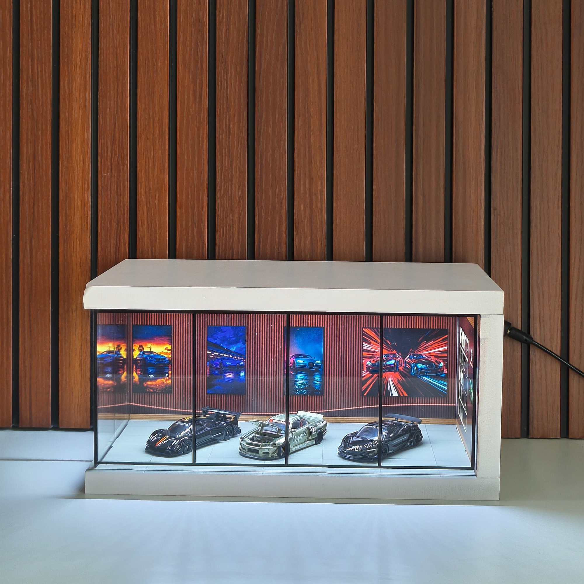 Luxury Miniature Car Showroom