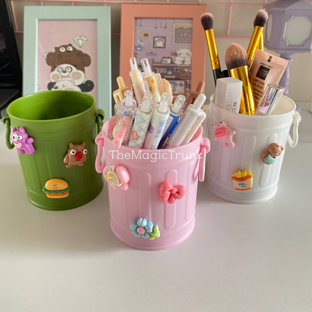 Pinteresty Bucket Pen Holder Stand ( 1 pc )