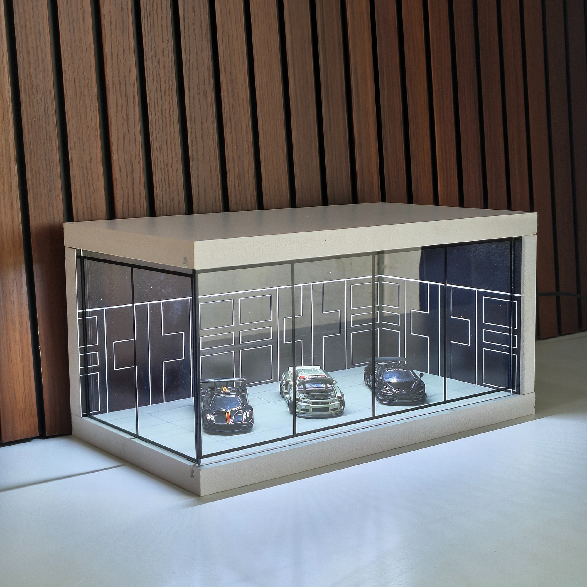 Luxury Miniature Car Showroom