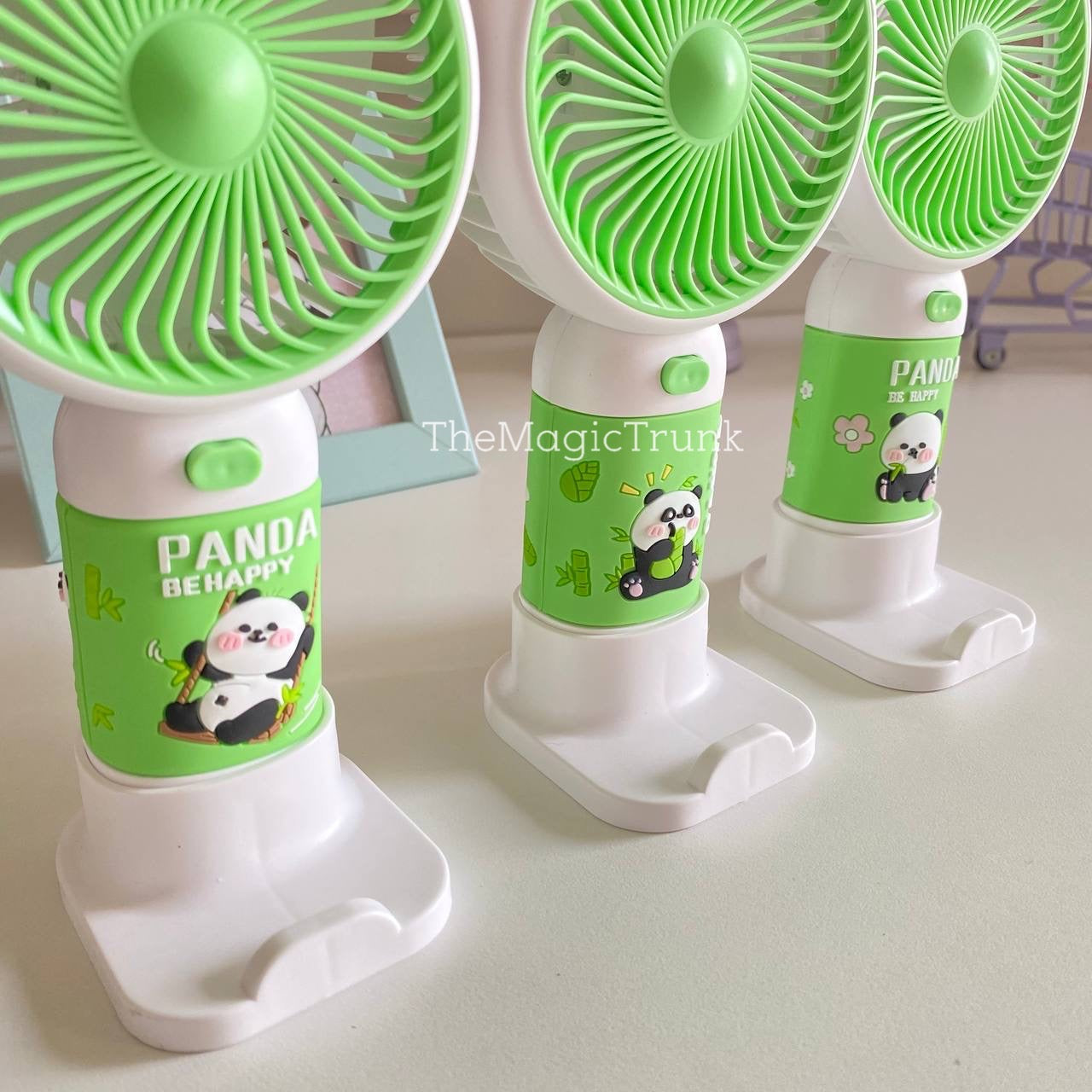 Panda Portable Rechargeable Hand Fan ( 1pc )