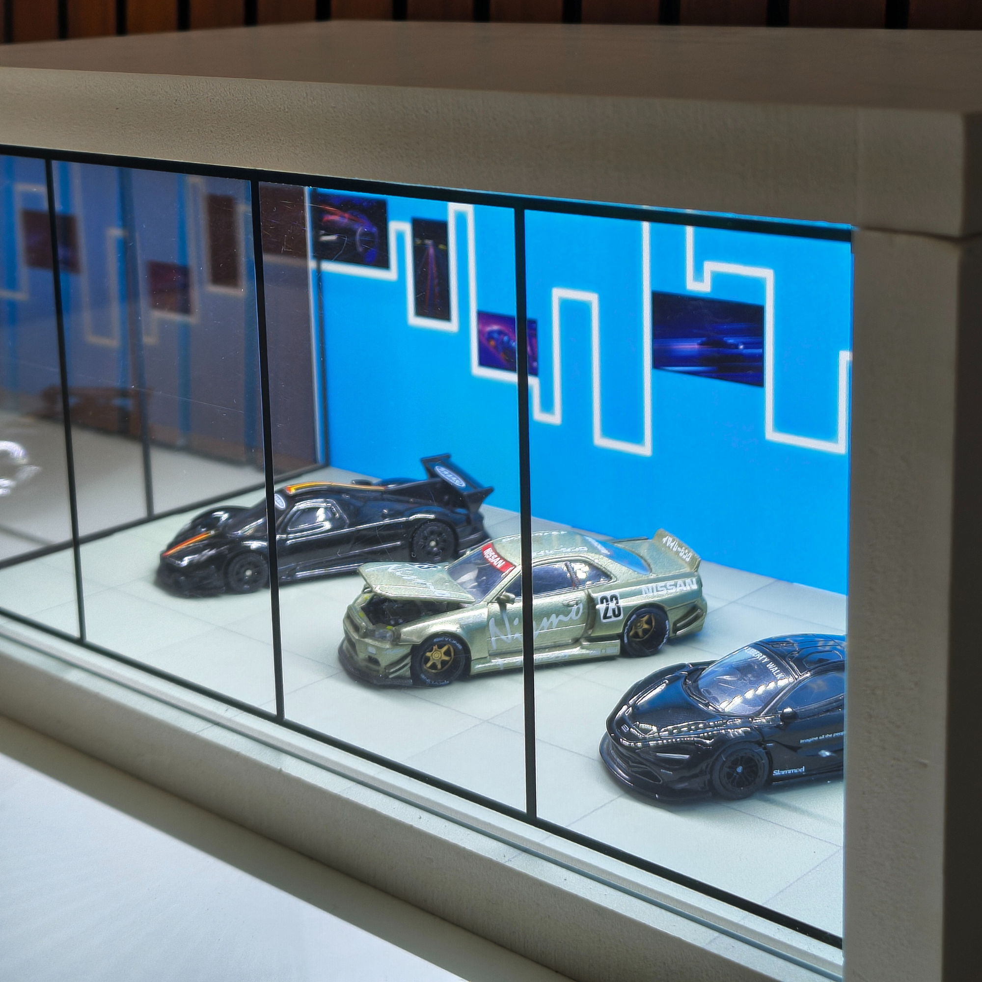 Luxury Miniature Car Showroom