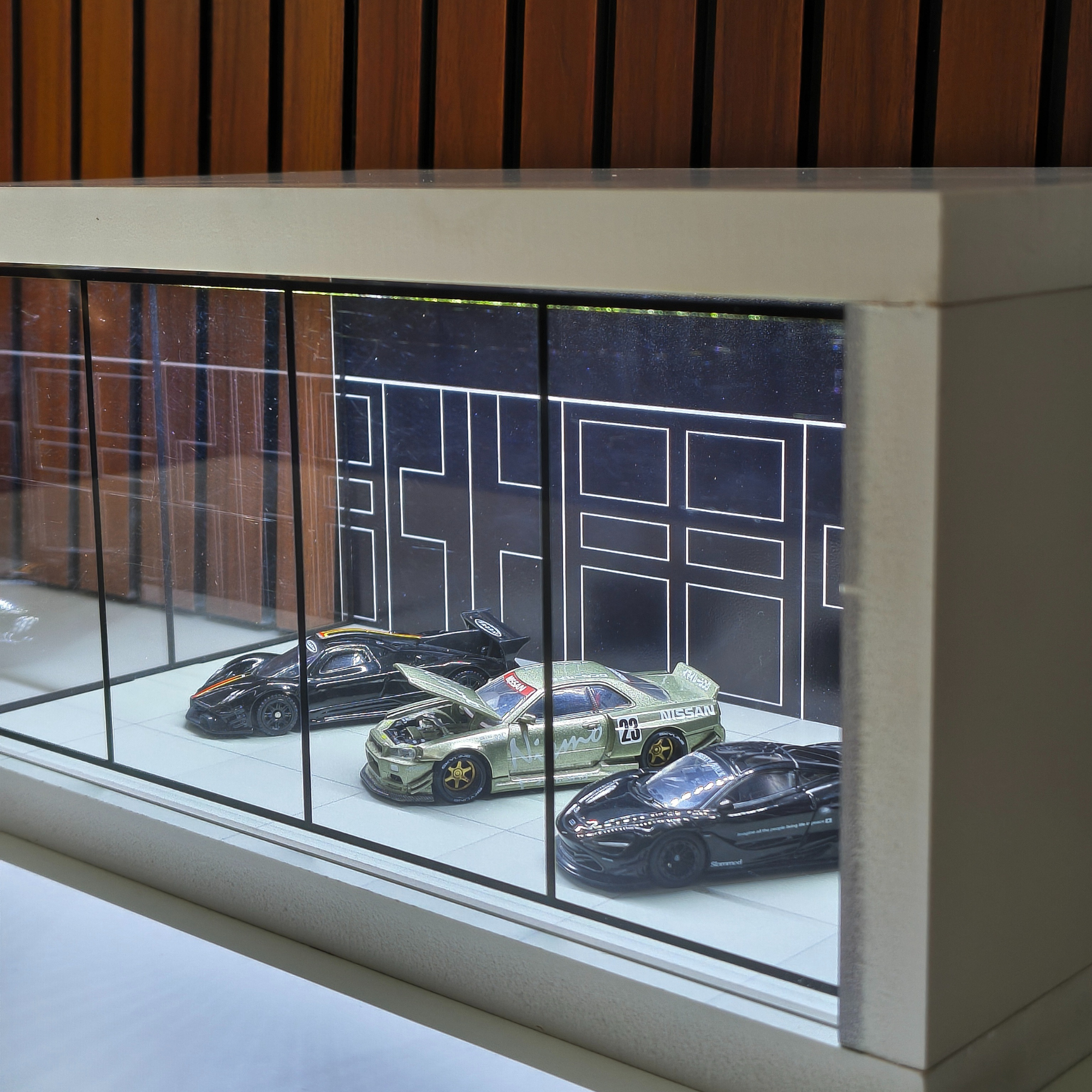 Luxury Miniature Car Showroom