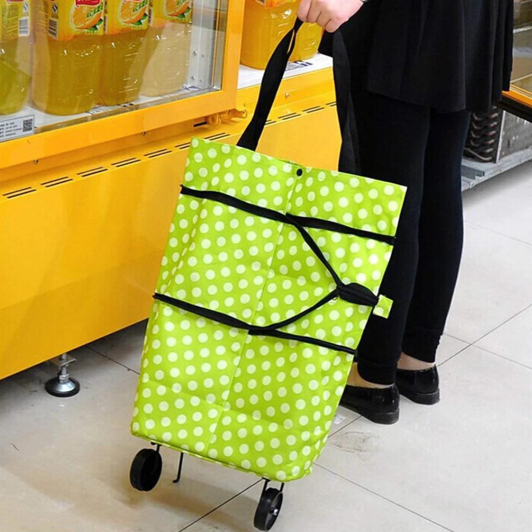 4-in-1 Foldable Shopping Trolley Bag