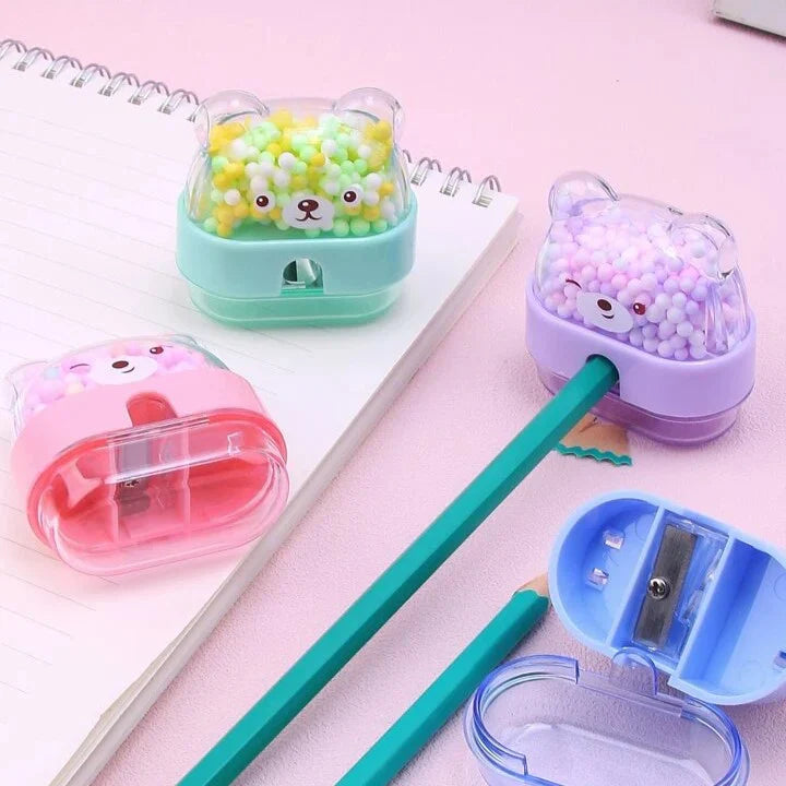 Bear Confetti Pencil Sharpener ( 1pc )