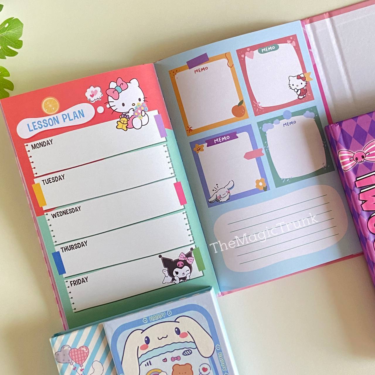 Sanrio Magnetic Dairy Planner ( 1pc )