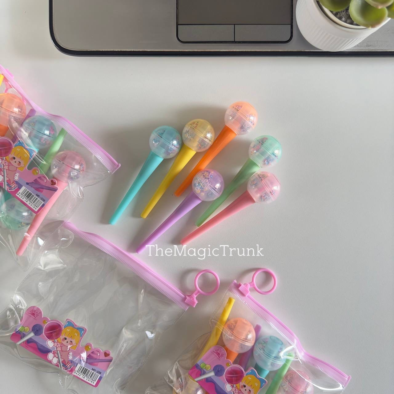 Lollipop Confetti Highlighter Set ( 6 pcs )