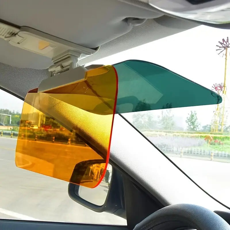 2 in 1 Day & Night Driving Anti Glare Sun Visor