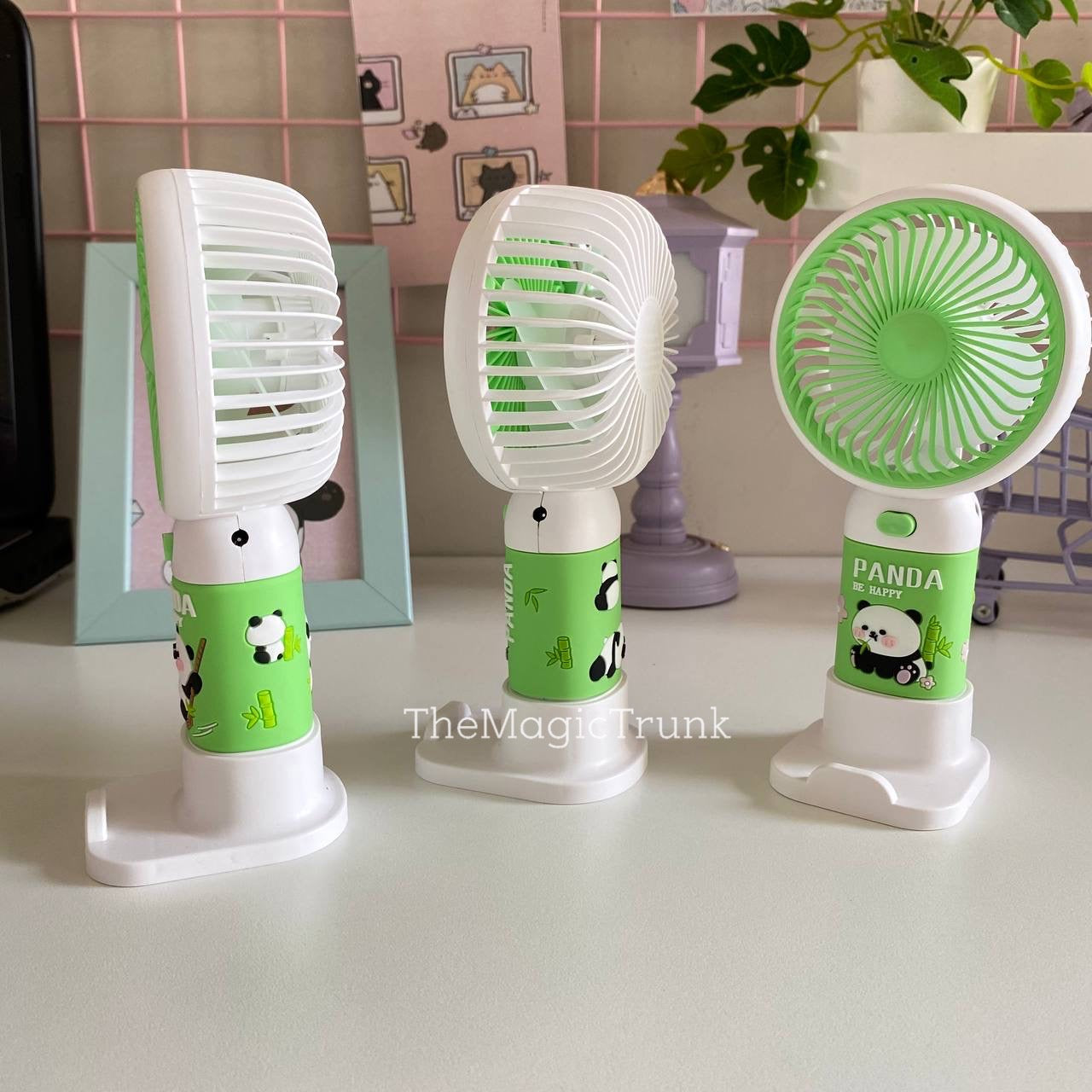 Panda Portable Rechargeable Hand Fan ( 1pc )