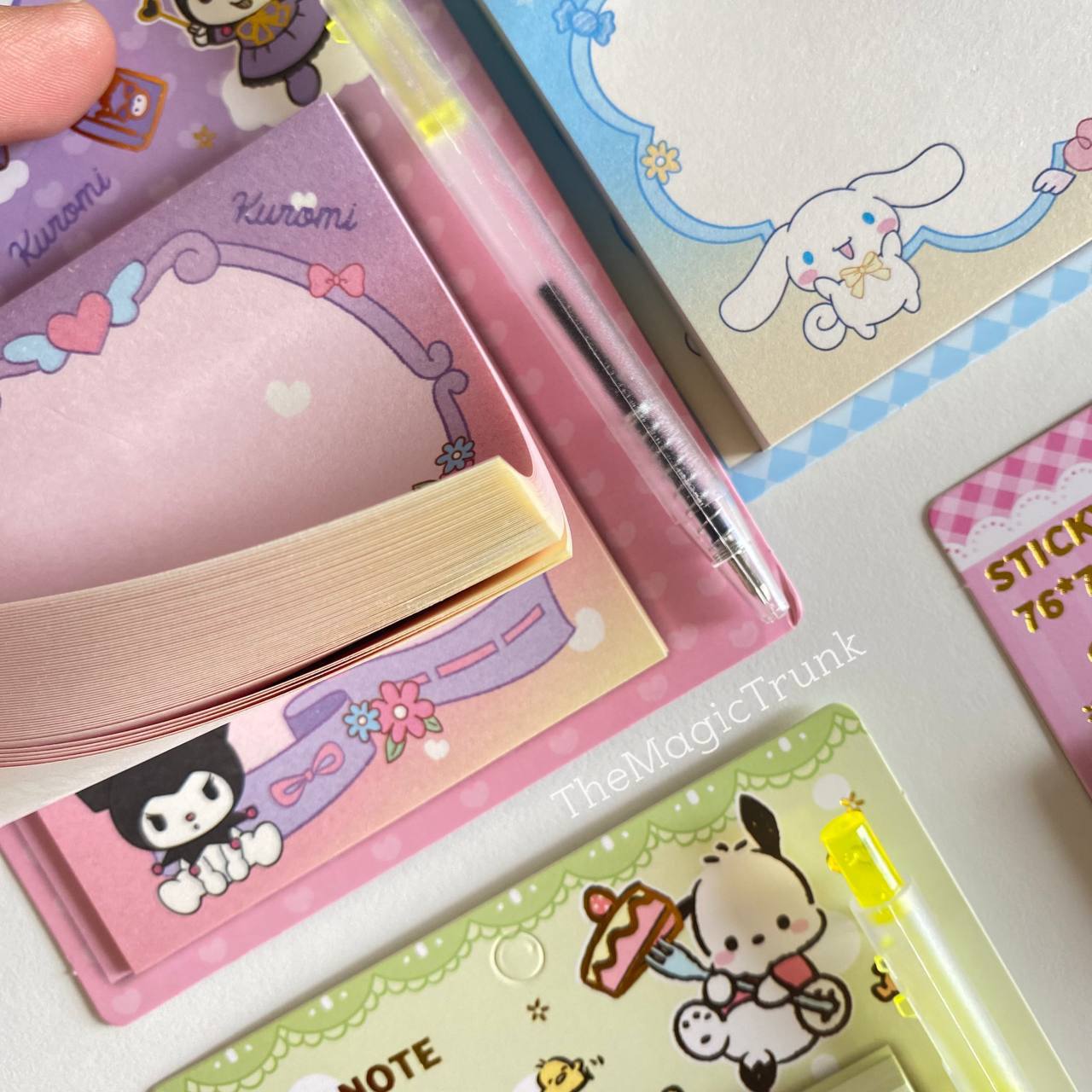 Sanrio Sticky Notes With Pen ( 1pc )