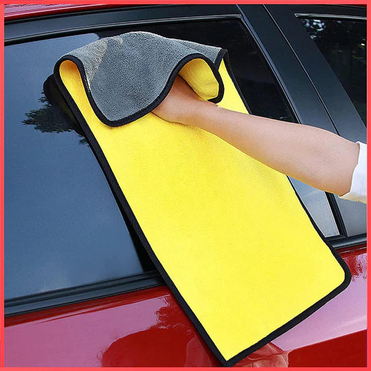 Microfiber Car Cloth (Buy 1+Get 1 Free) (60x30 cm + 30x30 cm)