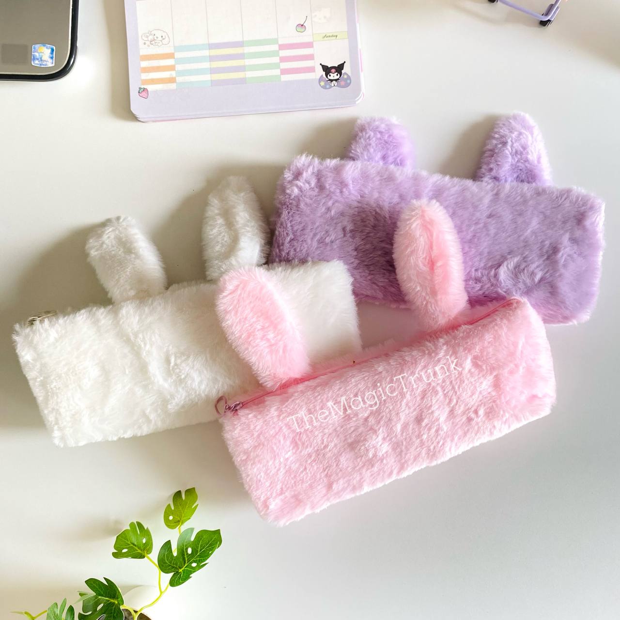 Sanrio Fur Plush Multipurpose Pouch ( 1pc )