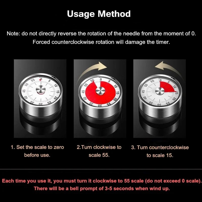 Magnetic Mechanical Timer