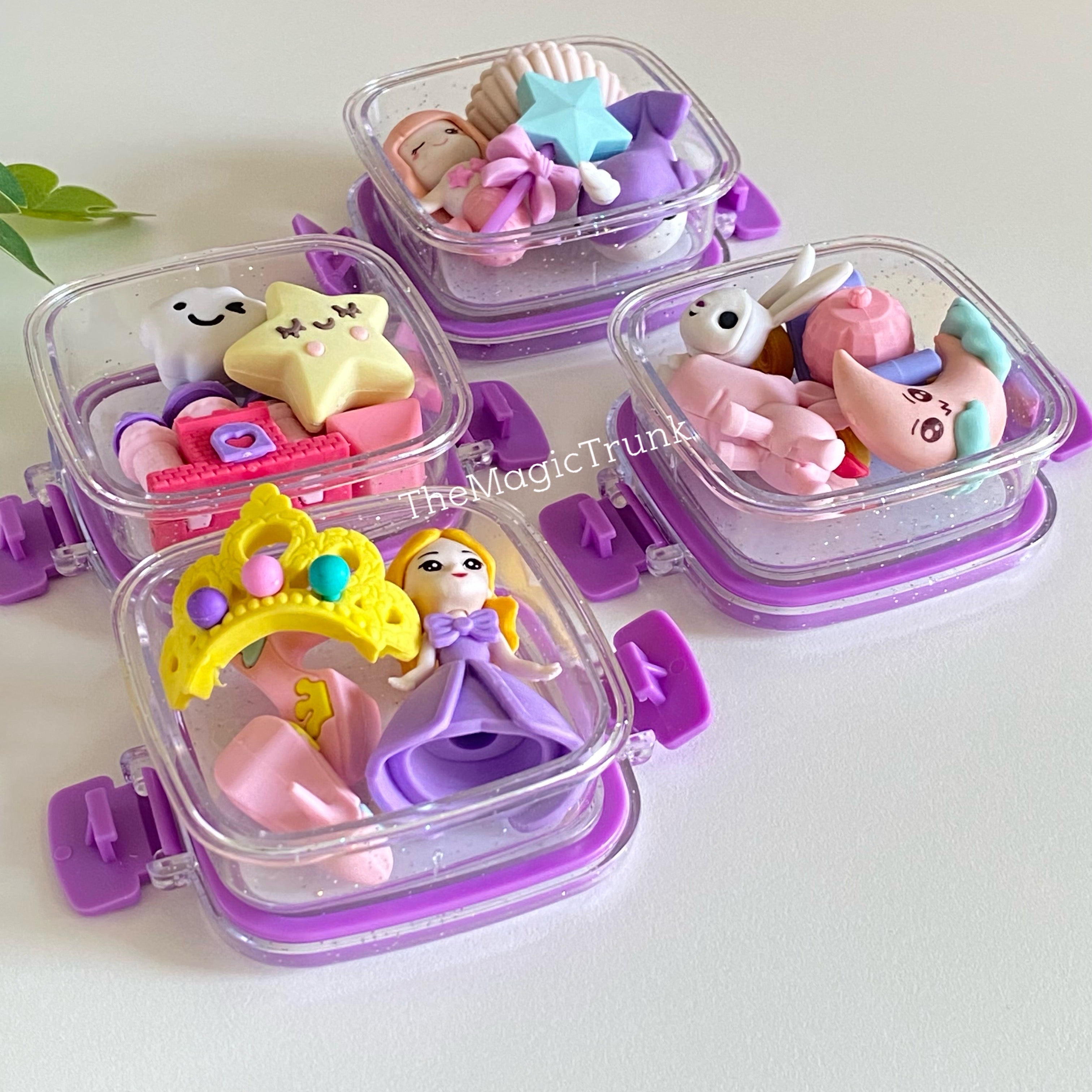 Princess Fancy Eraser Set ( 1 box )