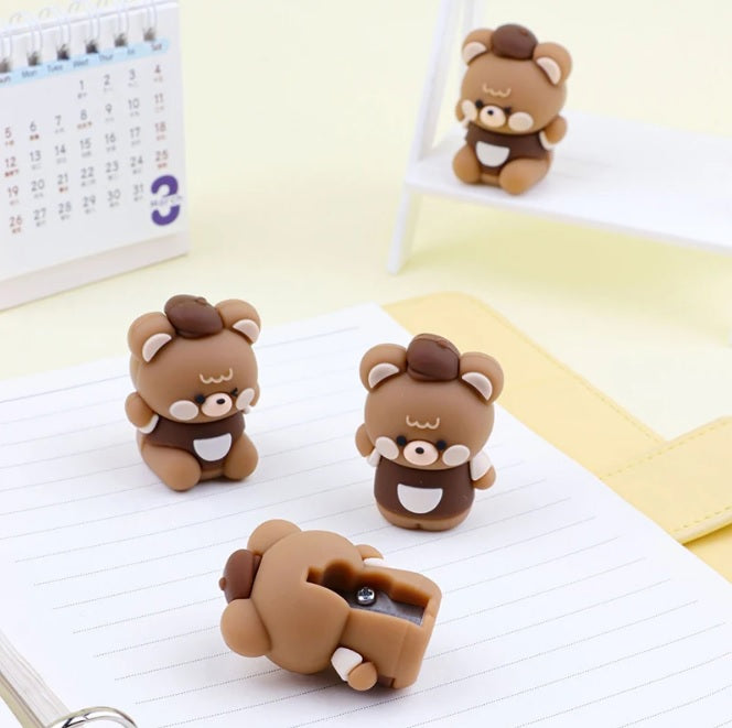 Cute Coffee Bear Sharpener ( 1pc )