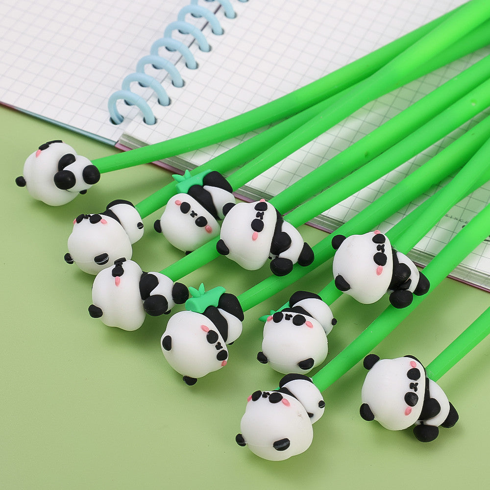 Panda Dancing Gel Blue Ink Pen ( 2pcs )