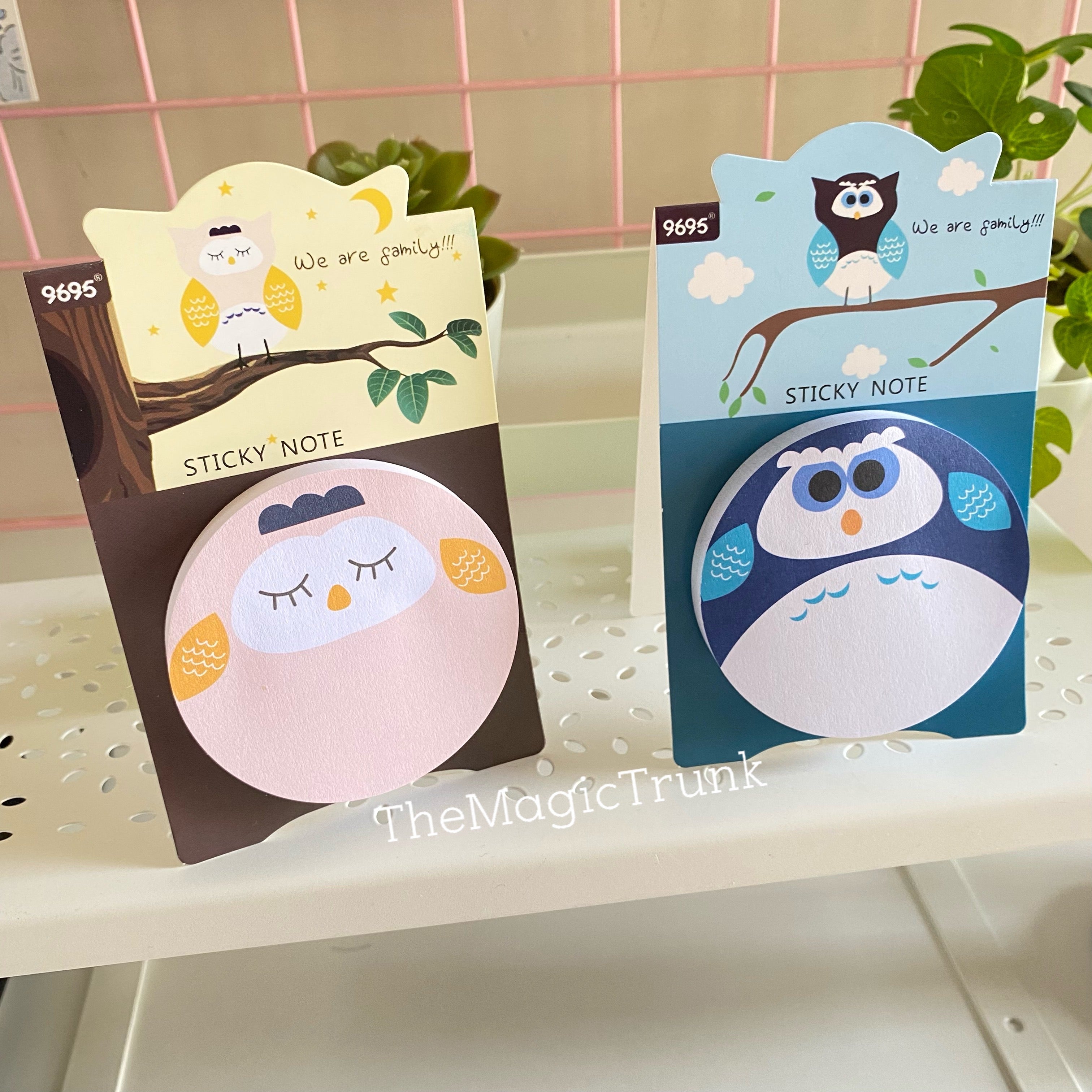 Owl Sticky Notes ( 1pc )