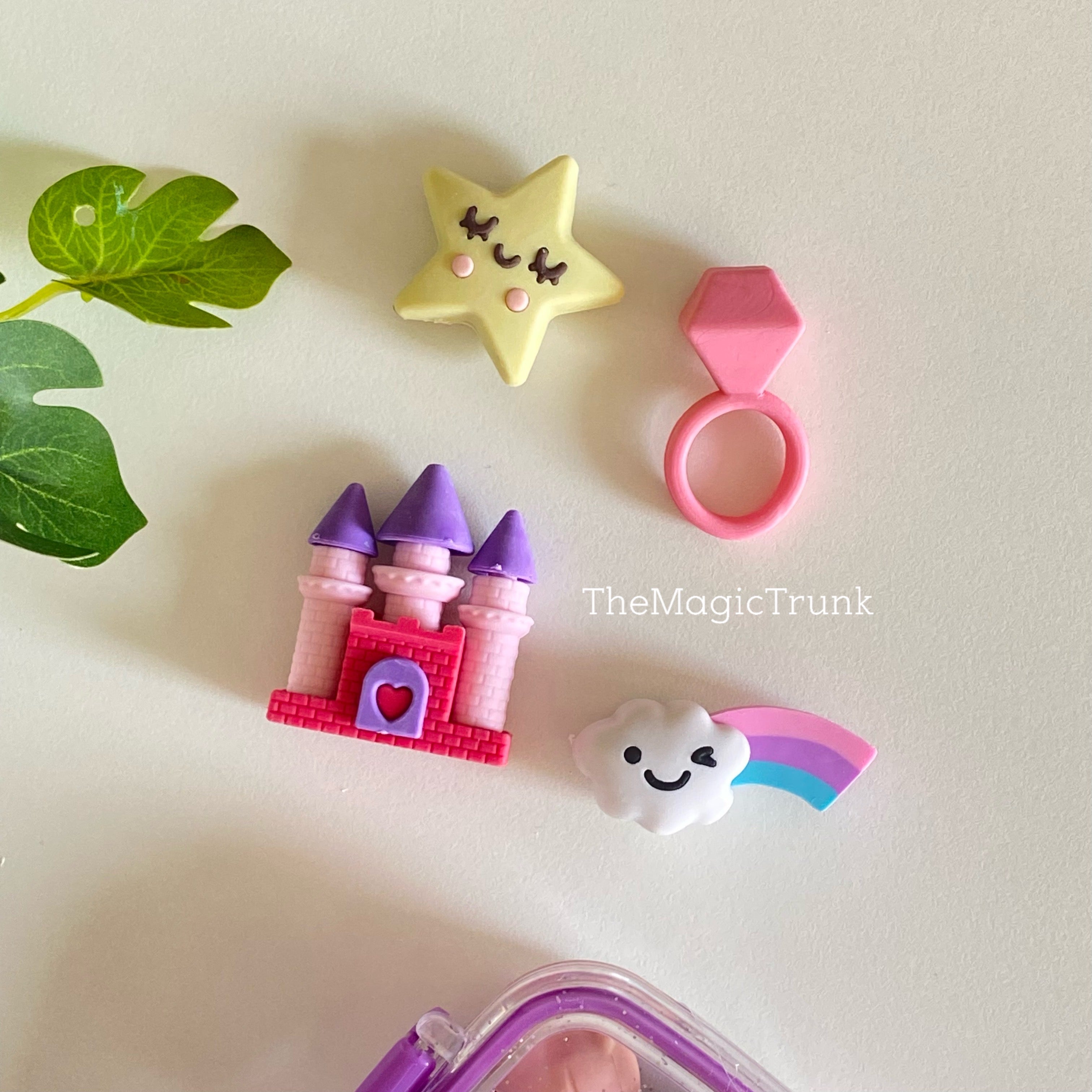 Princess Fancy Eraser Set ( 1 box )