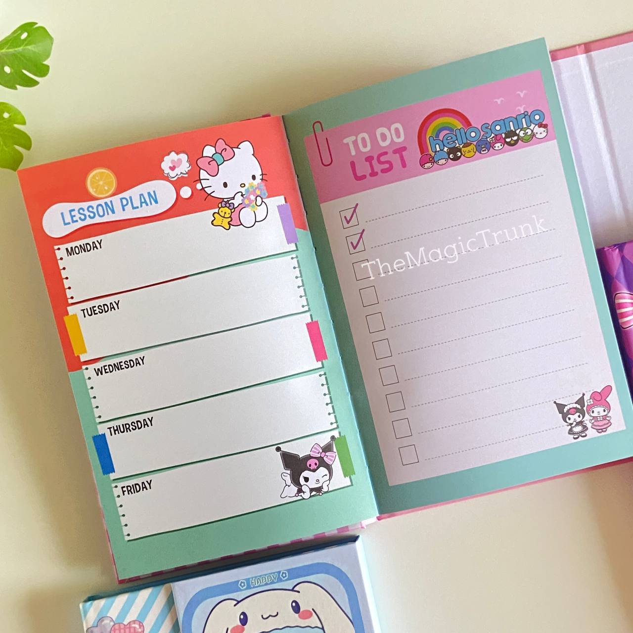 Sanrio Magnetic Dairy Planner ( 1pc )