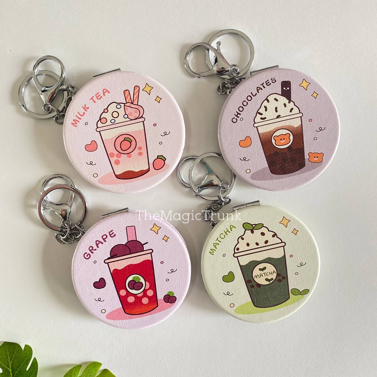 Fruits Tea Confetti Pocket Mirror ( 1pc )