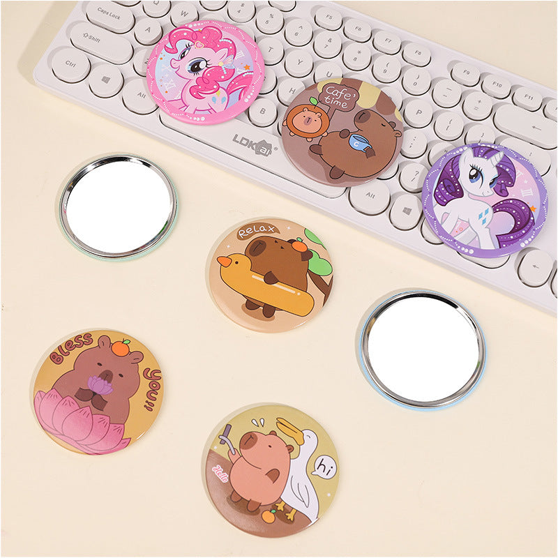 Capybara Round Mirror ( 1pc )