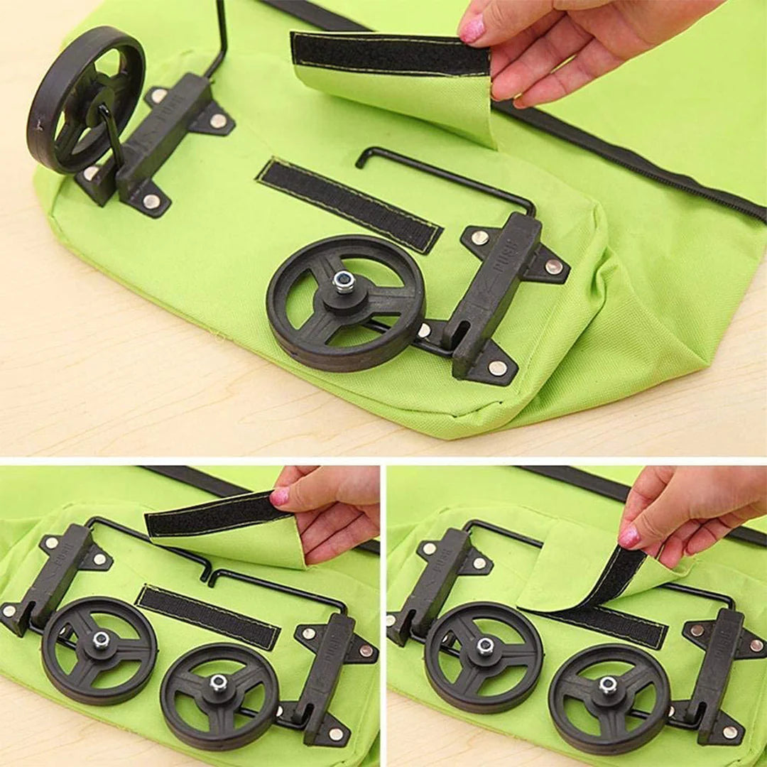 4-in-1 Foldable Shopping Trolley Bag