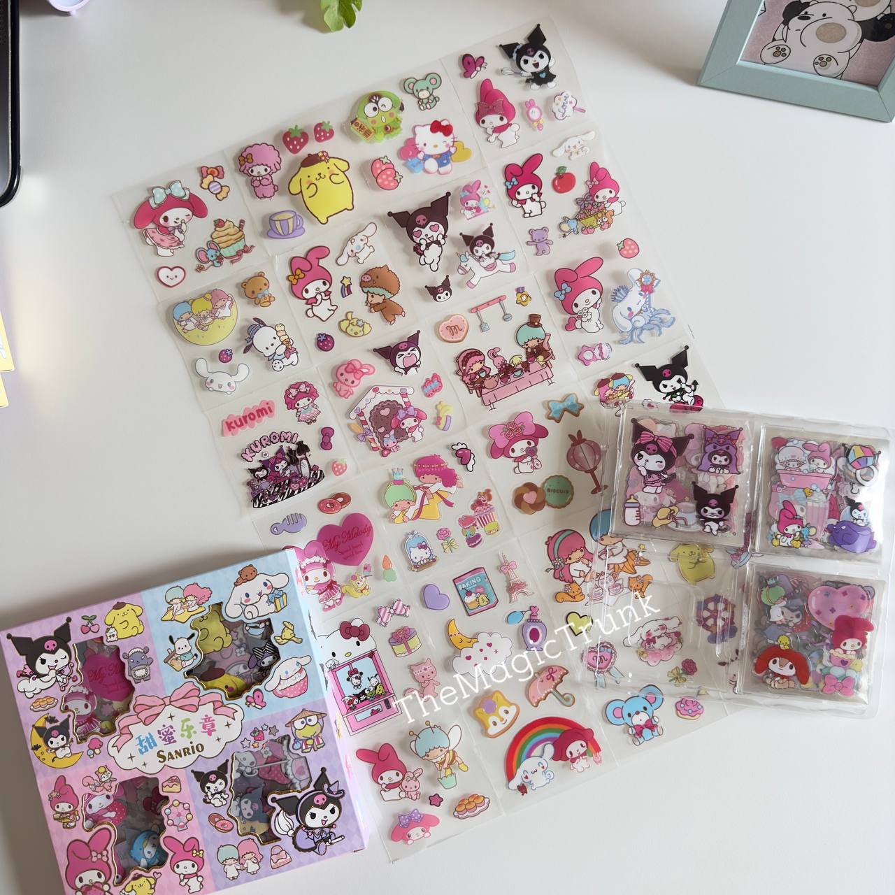 Sanrio Character Sticker Set ( 100 sheets )