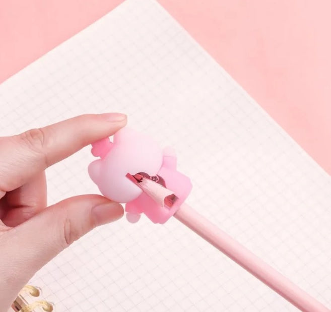 Kawaii Cat Blossom Pencil Sharpener ( 1pc )