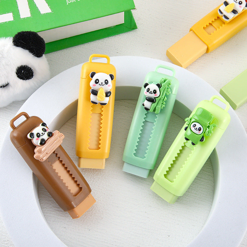 Panda Push Blade Eraser ( 1pc )