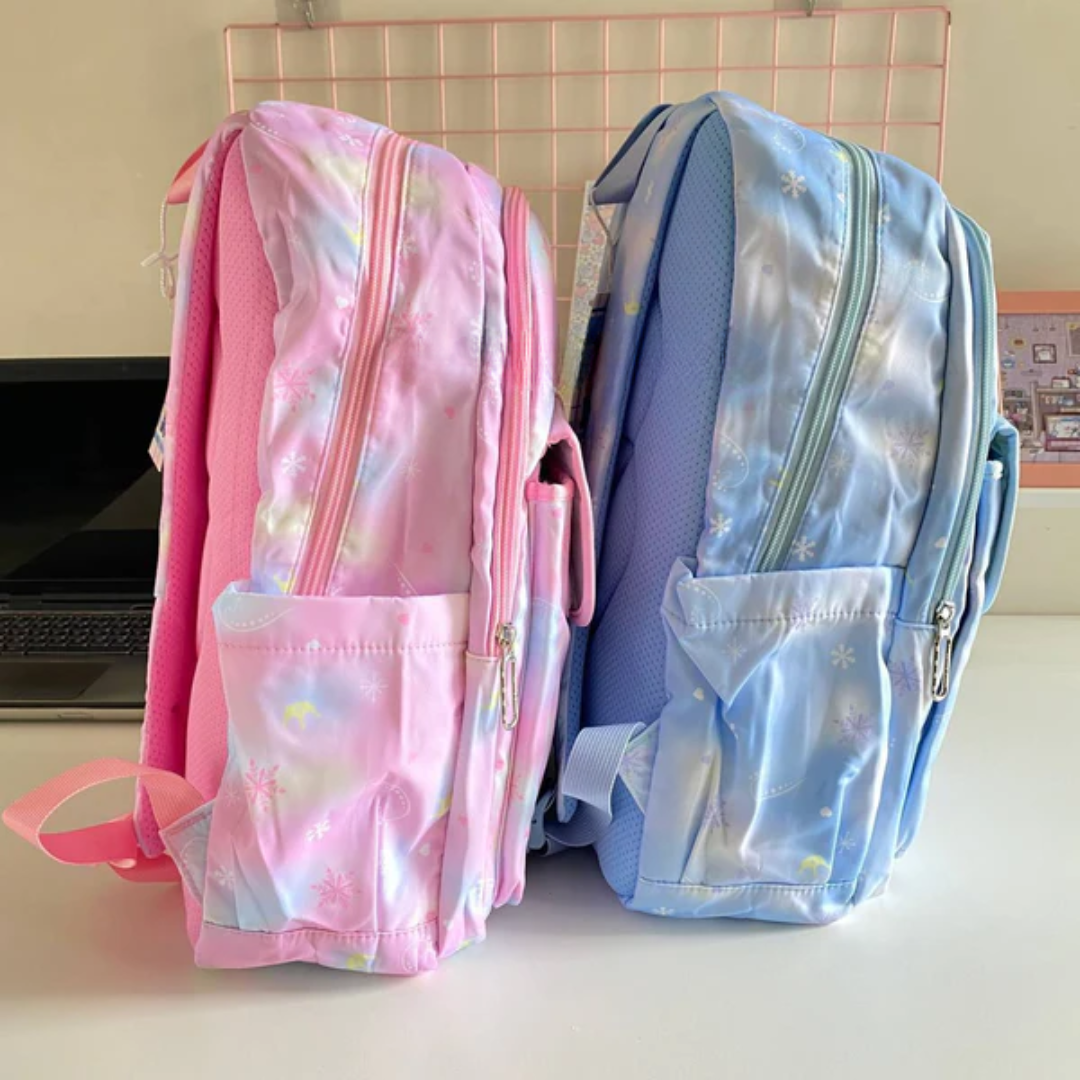 Rainbow Ombre High School Backpack ( 1 pc )