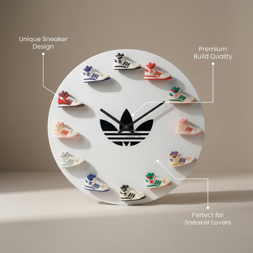 Sneakerhead Edition Wall Clock