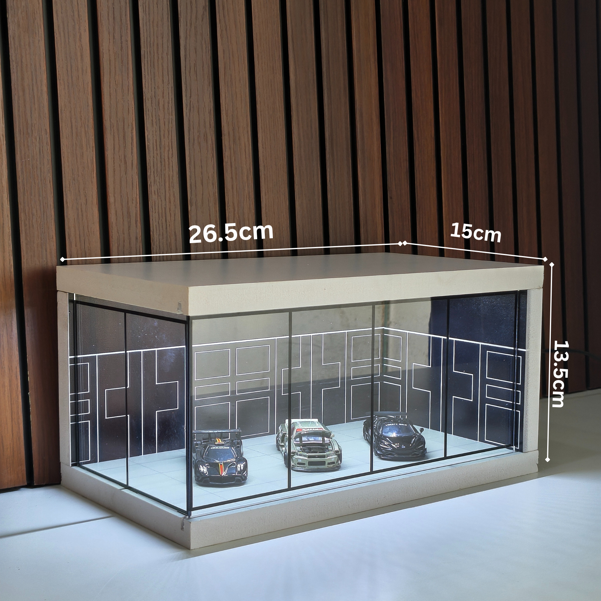 Luxury Miniature Car Showroom