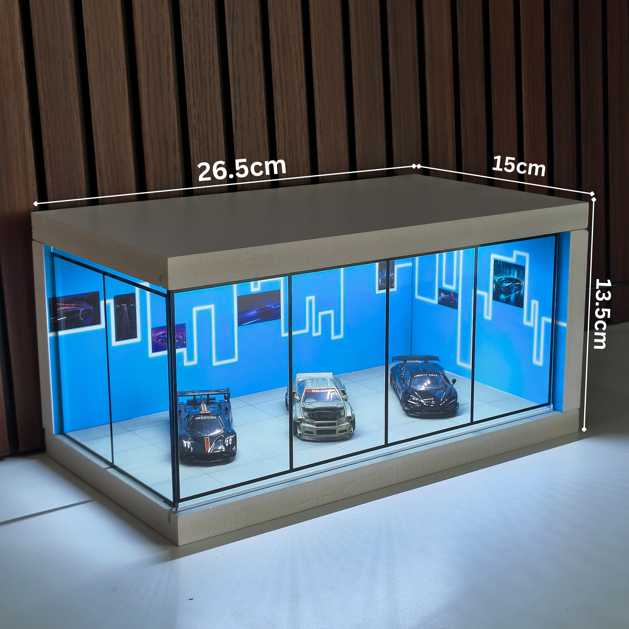 Luxury Miniature Car Showroom