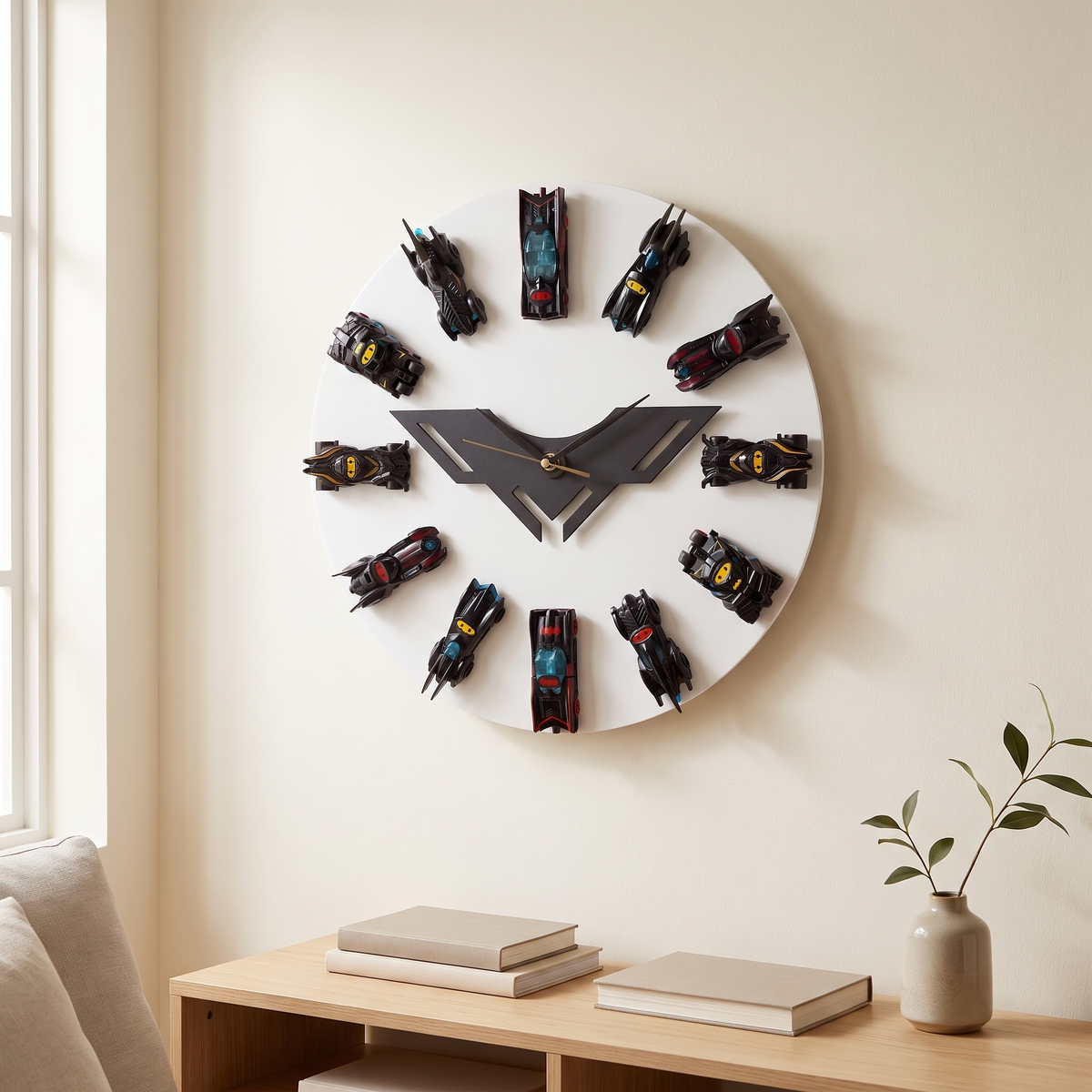 Superhero Diecast Clock