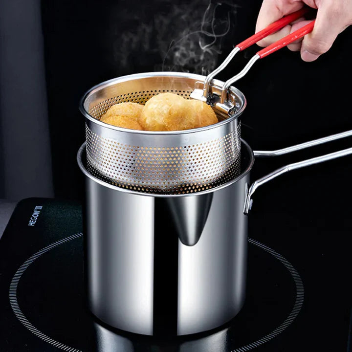 Deep Frying Pot