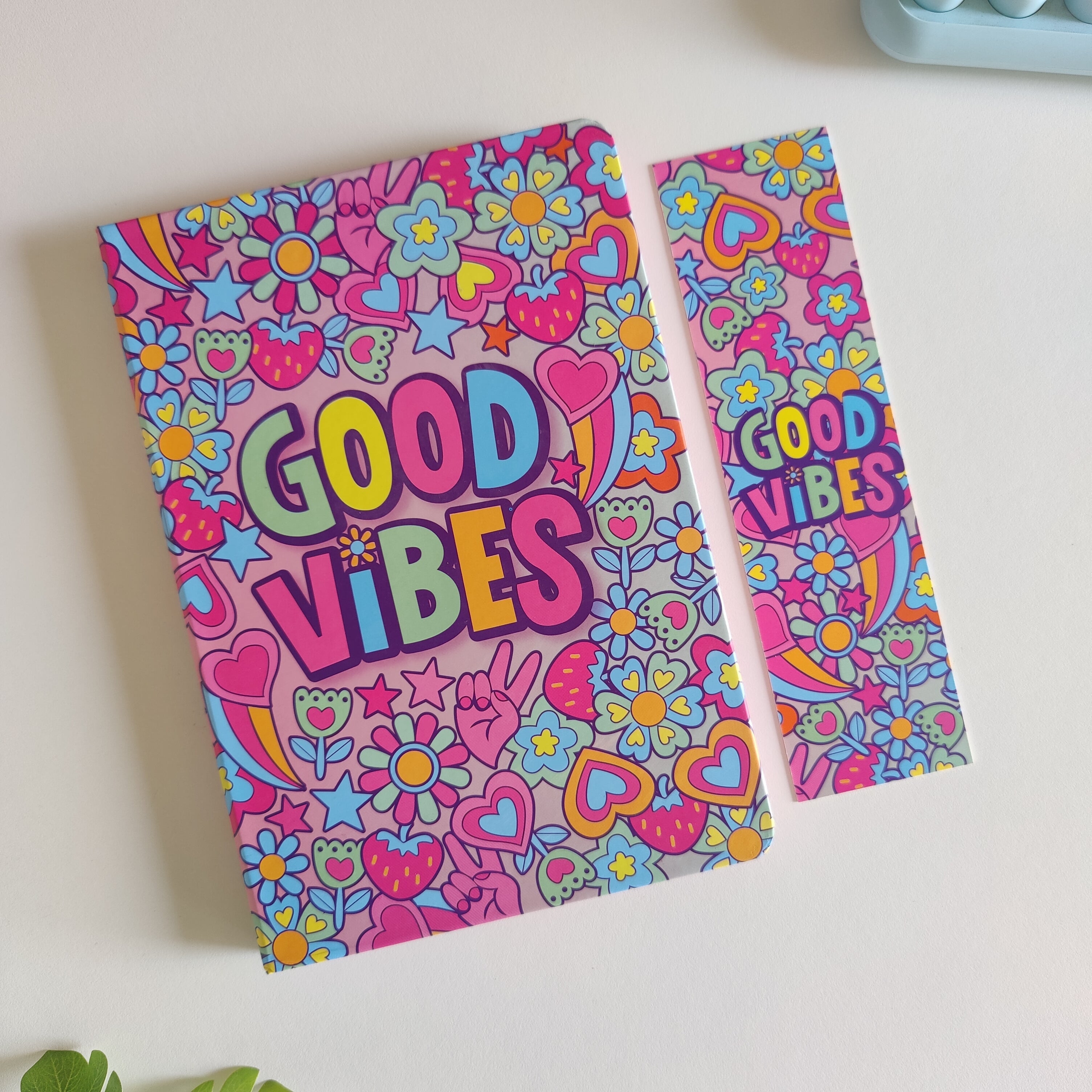 Quoted Motivational Notebook Diary With Bookmark ( 1pc )