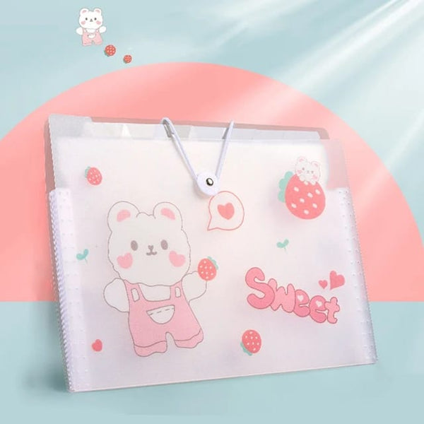 Kawaii File Document Folder A4 ( 1pc )