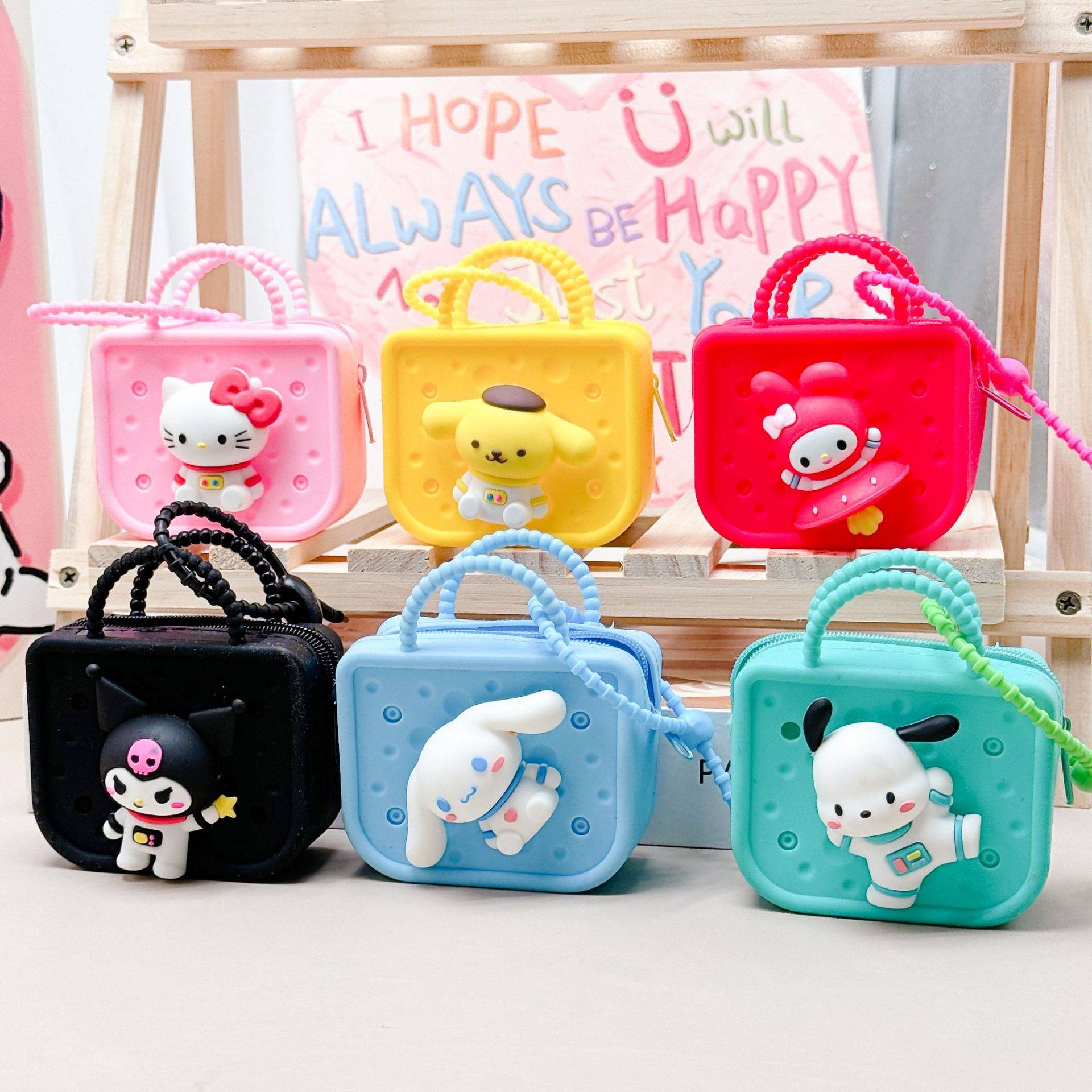 Sanrio Silicon Coin Purse Pouch ( 1pc )