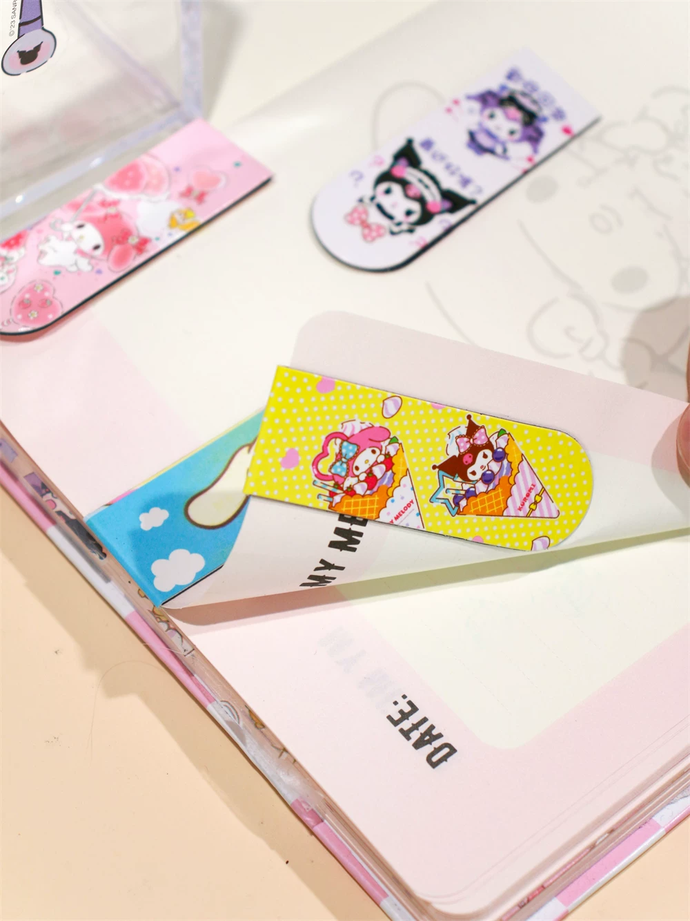 Sanrio Magnetic Bookmarks ( 6pcs )