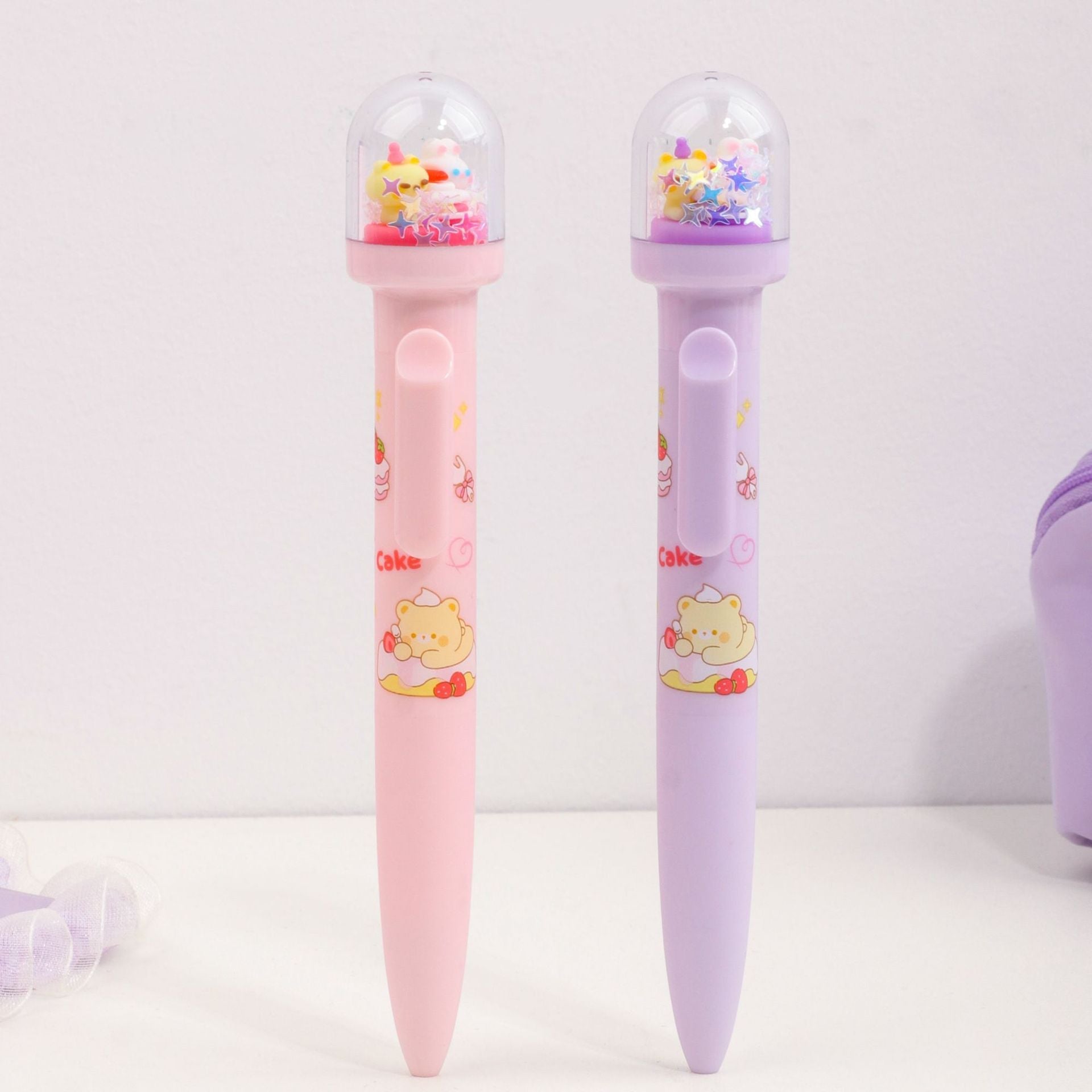 Bunny Cake Confetti Gel Pen ( 1pc )