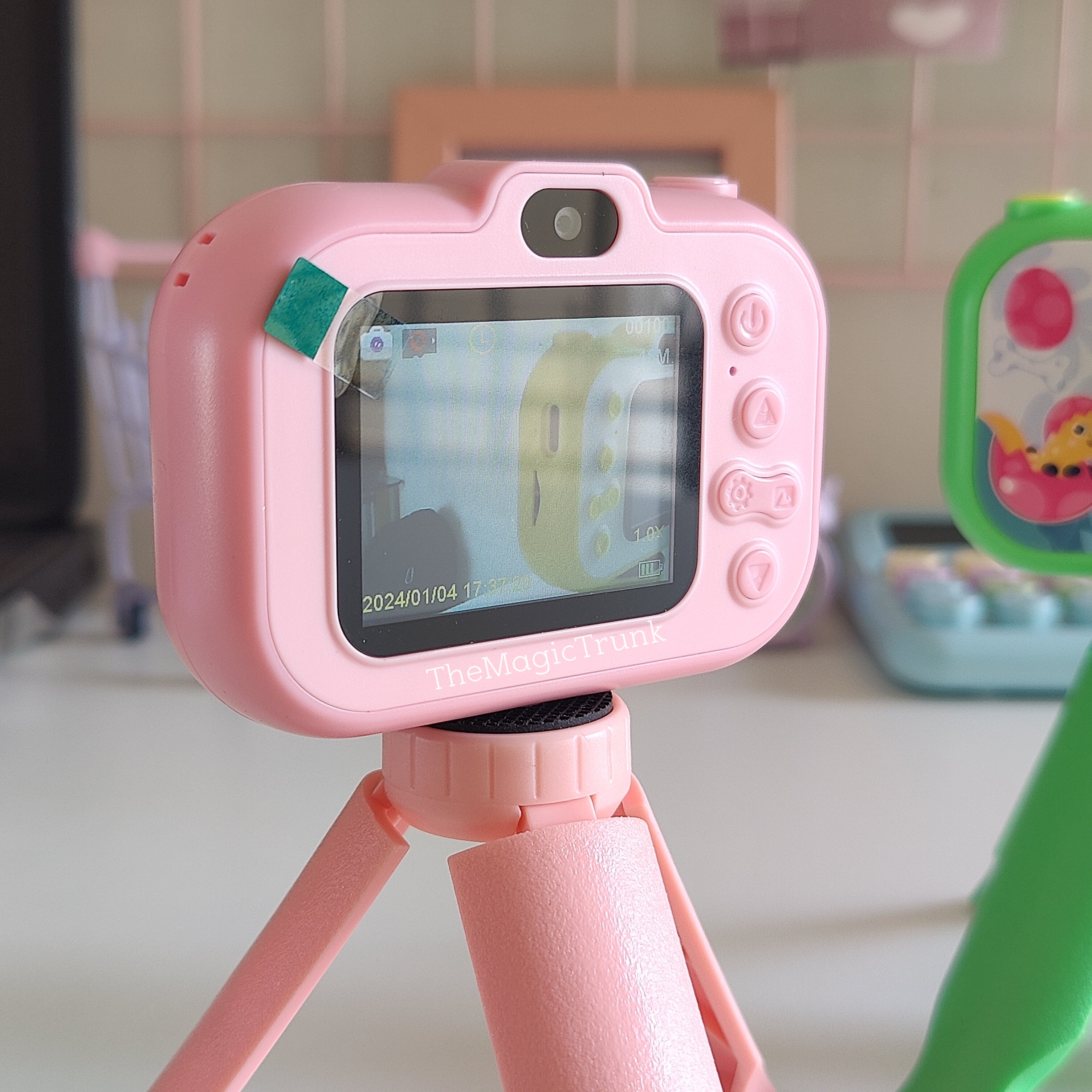 Kids Back & Selfie Camera With Stand ( 1pc )