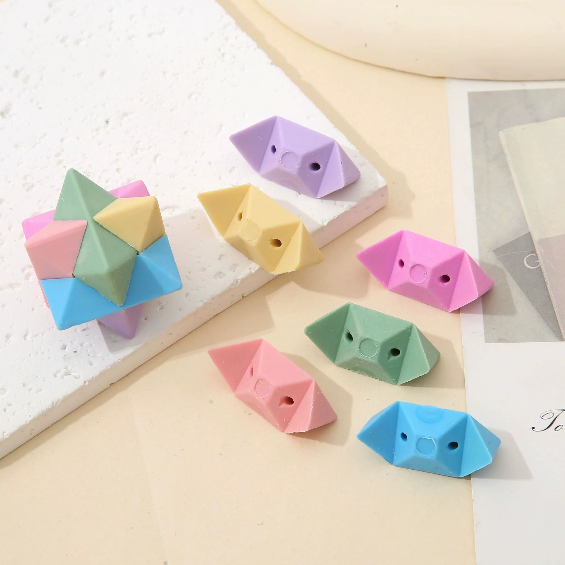 DIY Intellectual Puzzle Eraser ( 1pc )