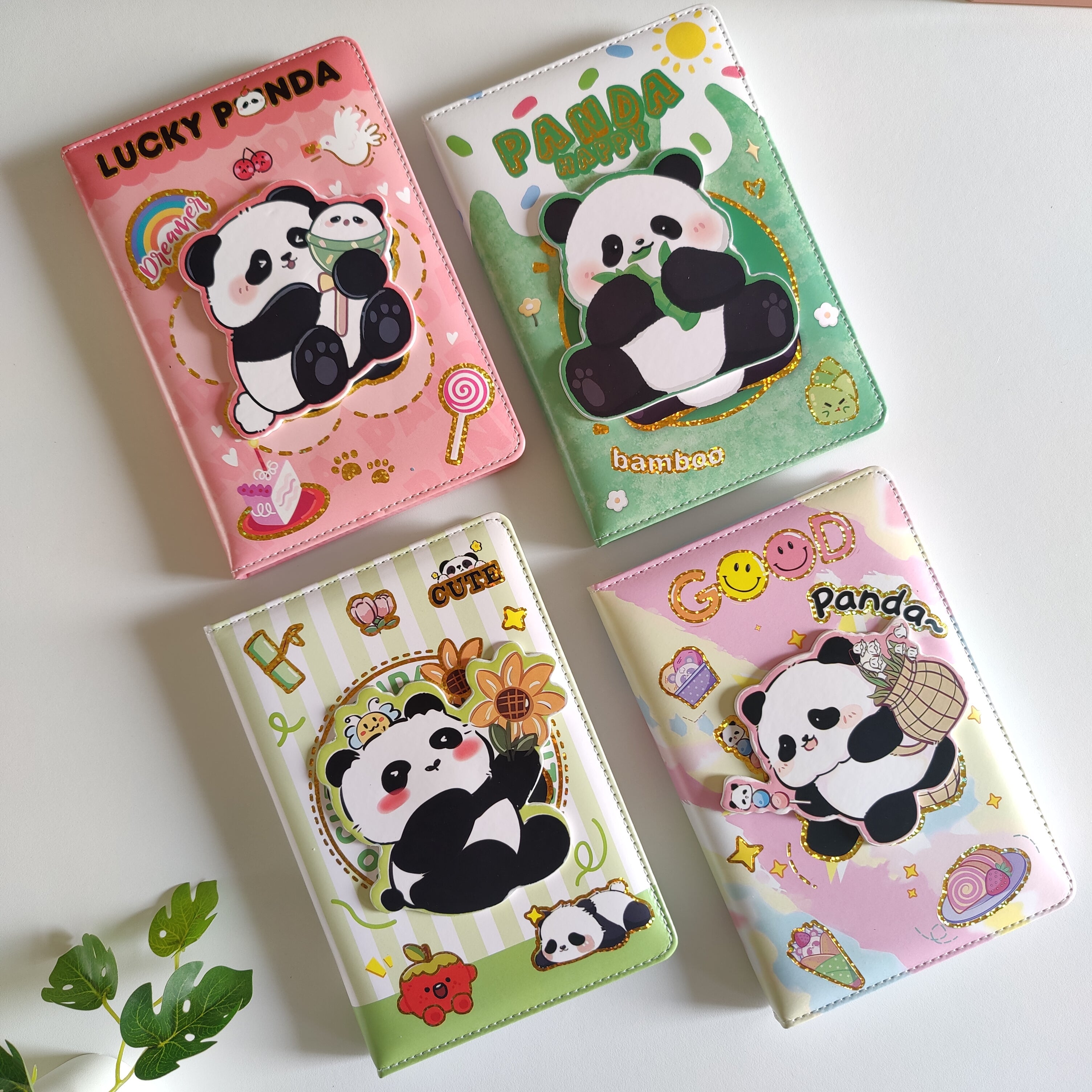 Panda Spinner Notebook Planner Diary A5 ( 1pc )