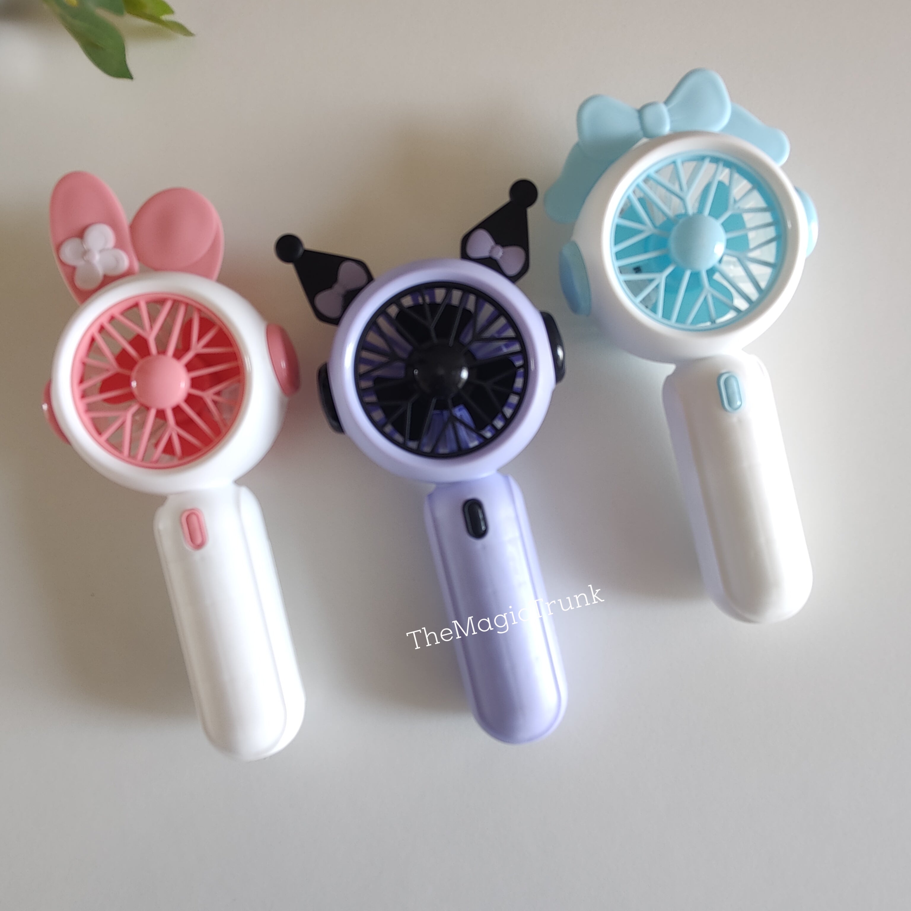 Sanrio Three Speed Fan Rechargeable ( 1pc )