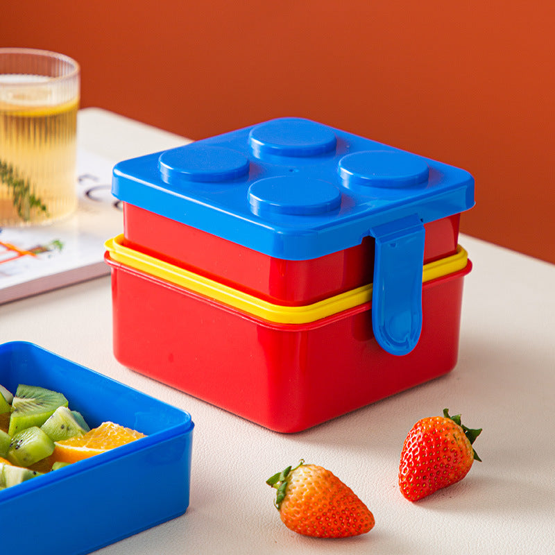 Lego Double Layer Decker Lunch Box ( 1pc )